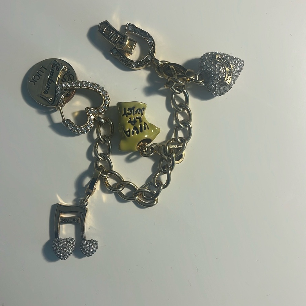Juicy couture charm bracelet